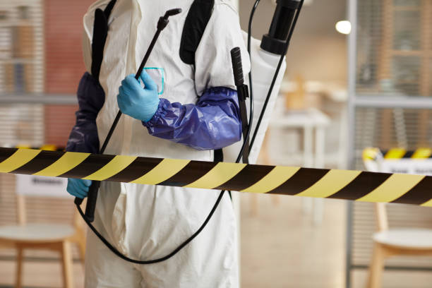 Professional Trauma Scene Cleanup technician working in Lewiston, UT
